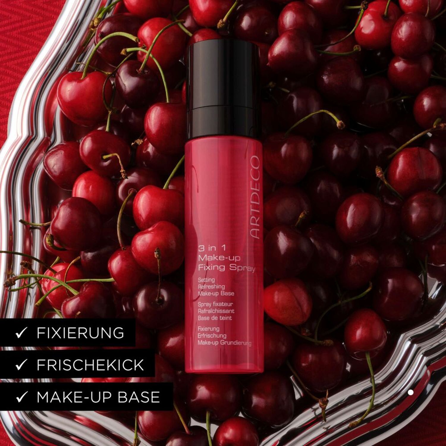 Artdeco 3 In 1 Make-Up Fixing Spray - Fissante Trucco 100ml - Image 3