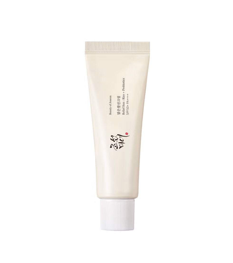 Relief Sun: Rice + Probiotics SPF50+ - Crema solare al riso e probiotici