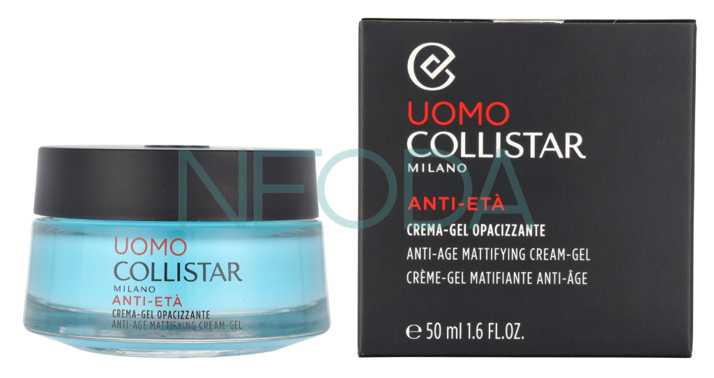 Collistar Uomo Anti-Age Mattifying Cream-Gel 50ml - Image 3