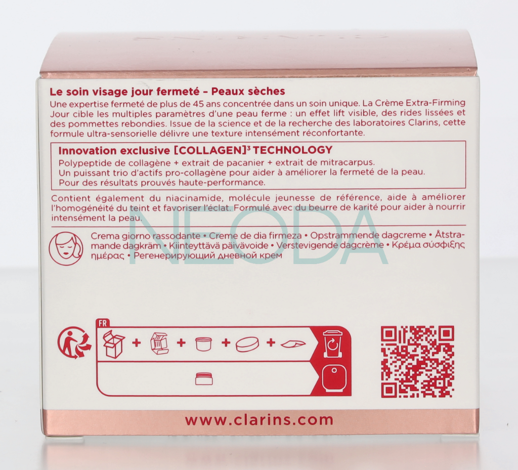 Clarins Extra Firming Day Cream Dry Skin - 50ml - Image 3
