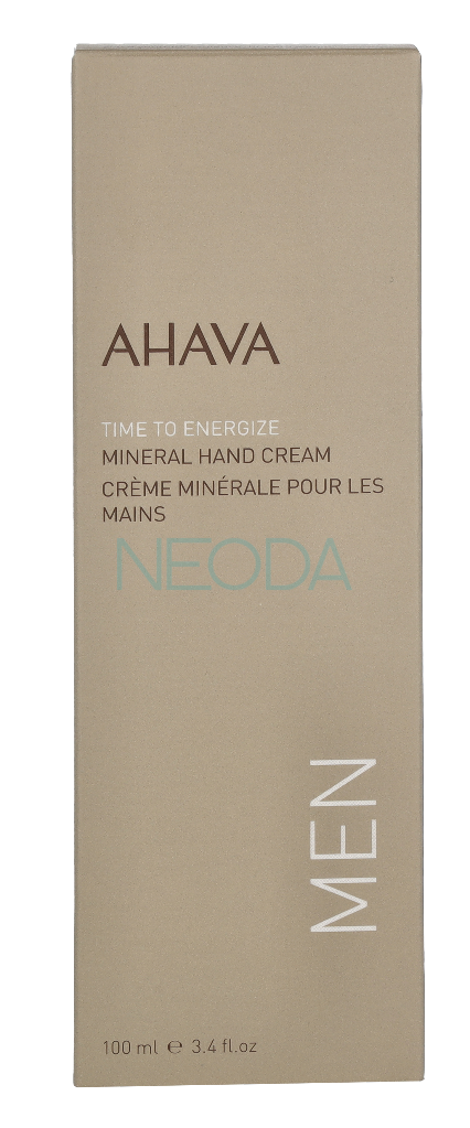 Ahava Men T.T.E. Mineral Hand Cream - Crema Mani Uomo 100ml - Image 1