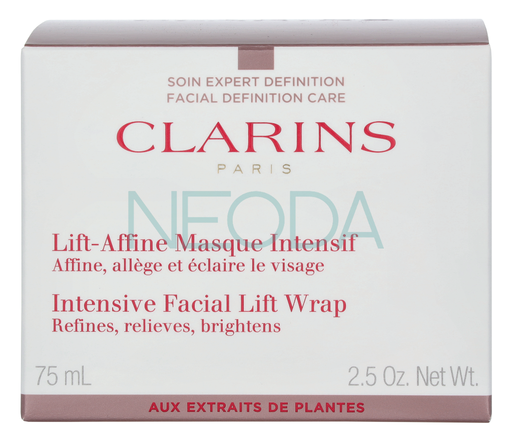 Clarins Intensive Facial Lift Wrap - Maschera Viso Liftante 75ml - Image 1