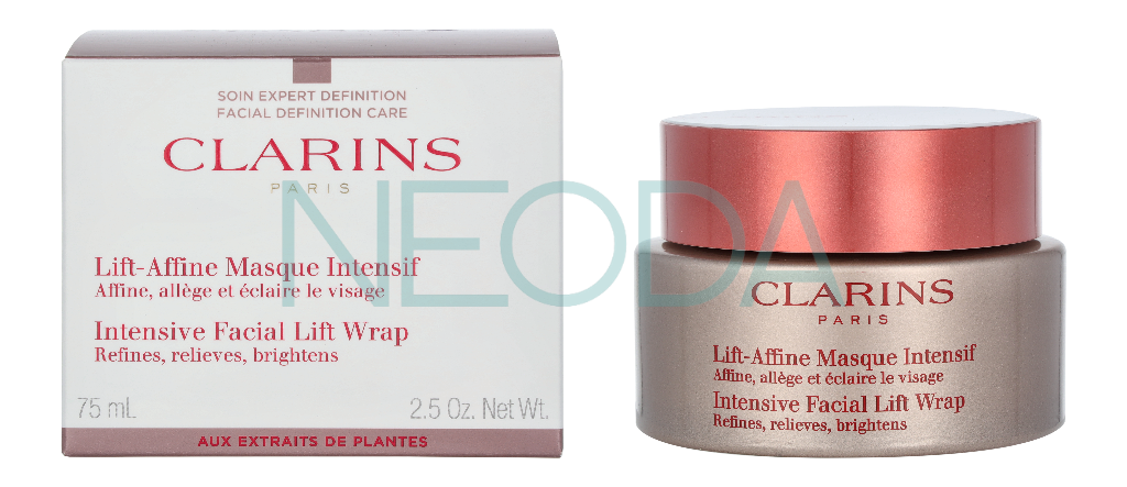 Clarins Intensive Facial Lift Wrap - Maschera Viso Liftante 75ml - Image 2