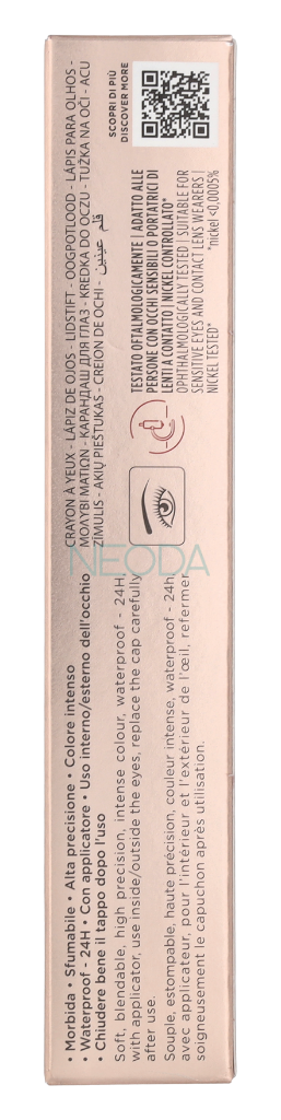 Collistar Professional Waterproof Eye Pencil Verde Metallo 1.2ml - Image 2