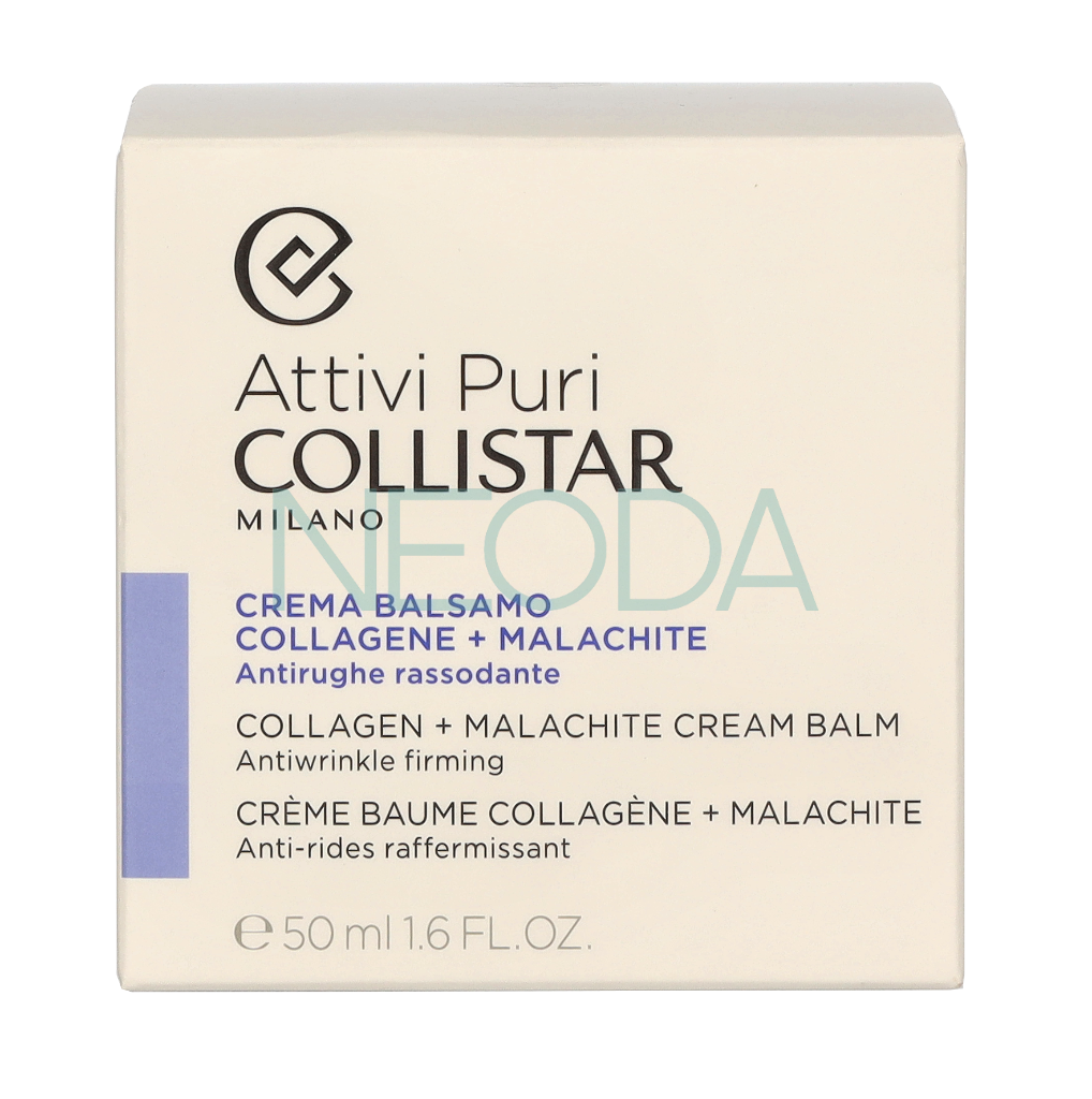 Collistar Attivi Puri Collagen + Malachite Cream Balm 50ml - Image 2