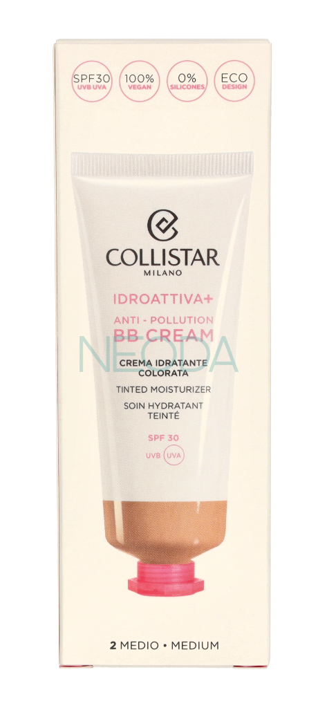 Collistar Idro Attiva+ Anti-Pollution BB Cream #2 Medium - Image 3