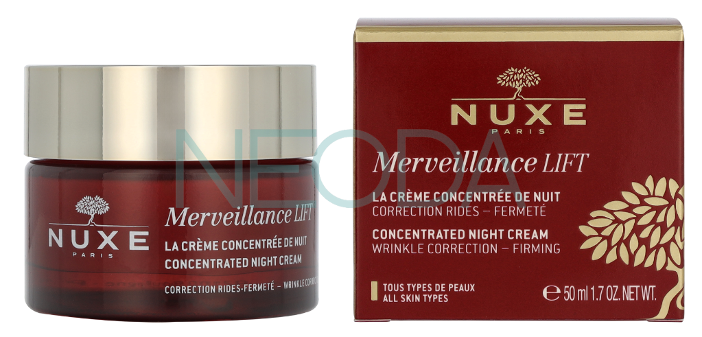 Nuxe Merveillance Lift Crema Notte Concentrata 50ml - Image 2