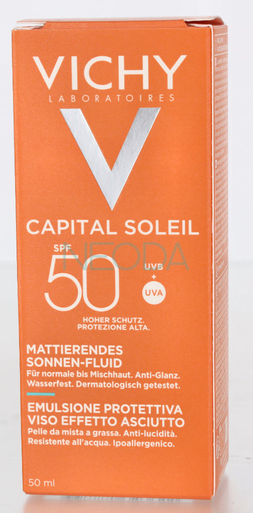 Vichy Ideal Soleil SPF50 Emulsione Viso Dry Touch 50ml - Image 2