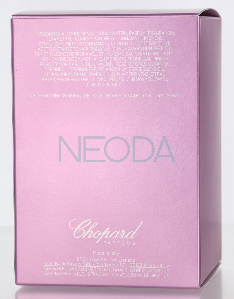 Chopard Pink Wish Eau de Toilette Spray 75ml - Profumo Donna - Image 3