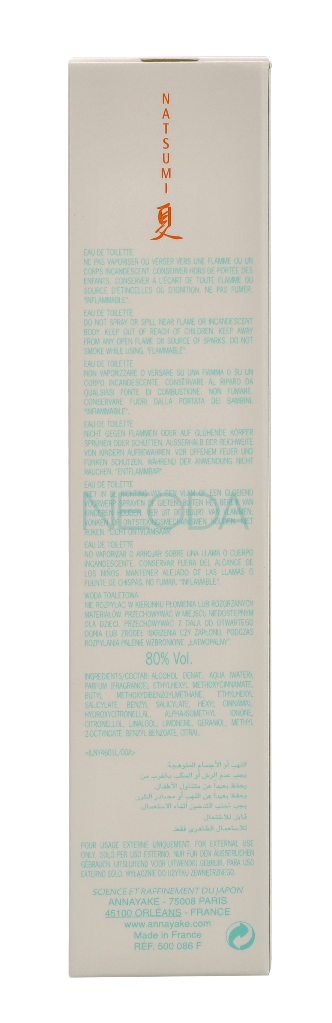 Annayake Natsumi Eau de Toilette Spray Donna 100ml - Image 2