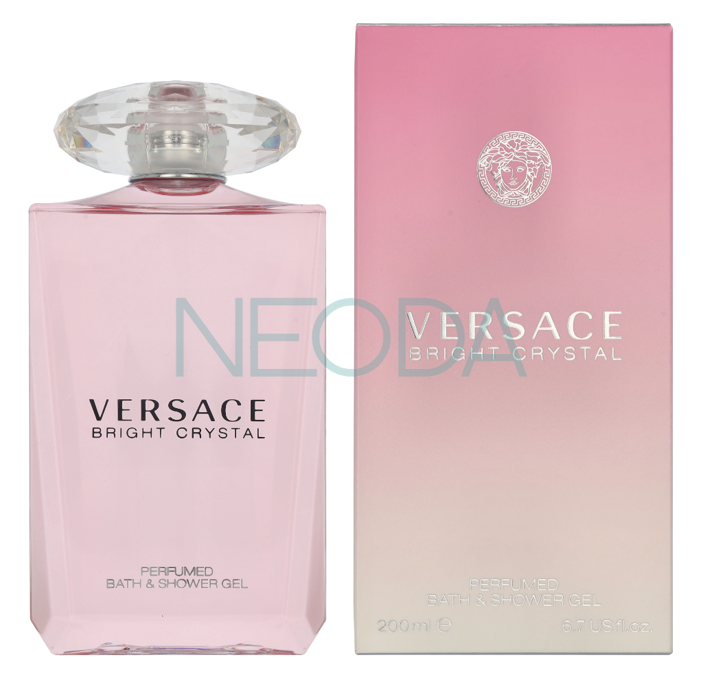 Versace Bright Crystal Bath & Shower Gel 200ml - Image 3