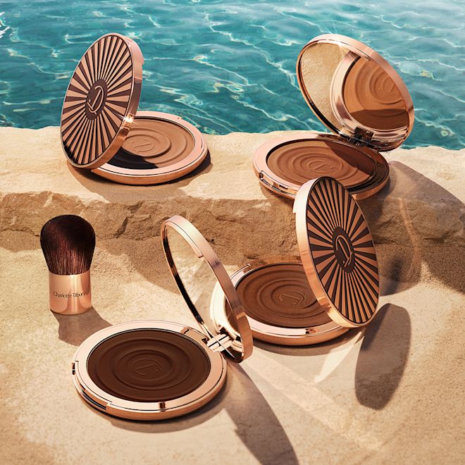 Charlotte Tilbury Beautiful Skin Sun-Kissed Glow Bronzer #4 Deep