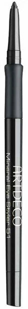 Artdeco Mineral Eye Styler #51 Mineral Black - Matita Occhi - Image 2