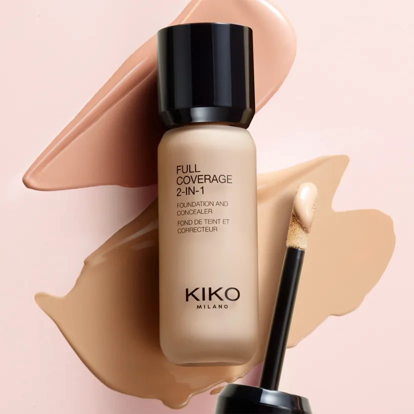 Kiko Milano Full Coverage 2 In 1 Foundation & Concealer N250