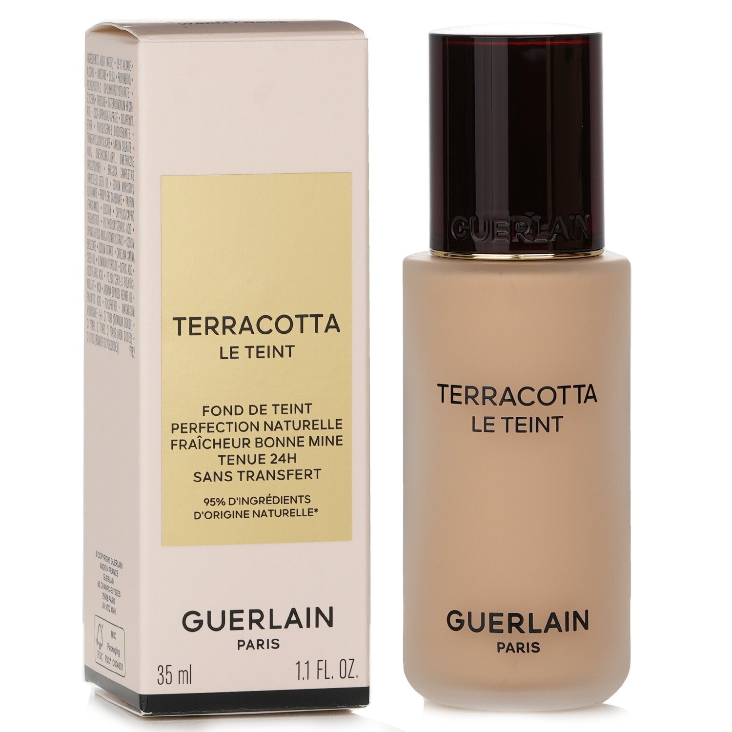 Guerlain Terracotta Le Teint Foundation #1W Warm Dore - 35ml