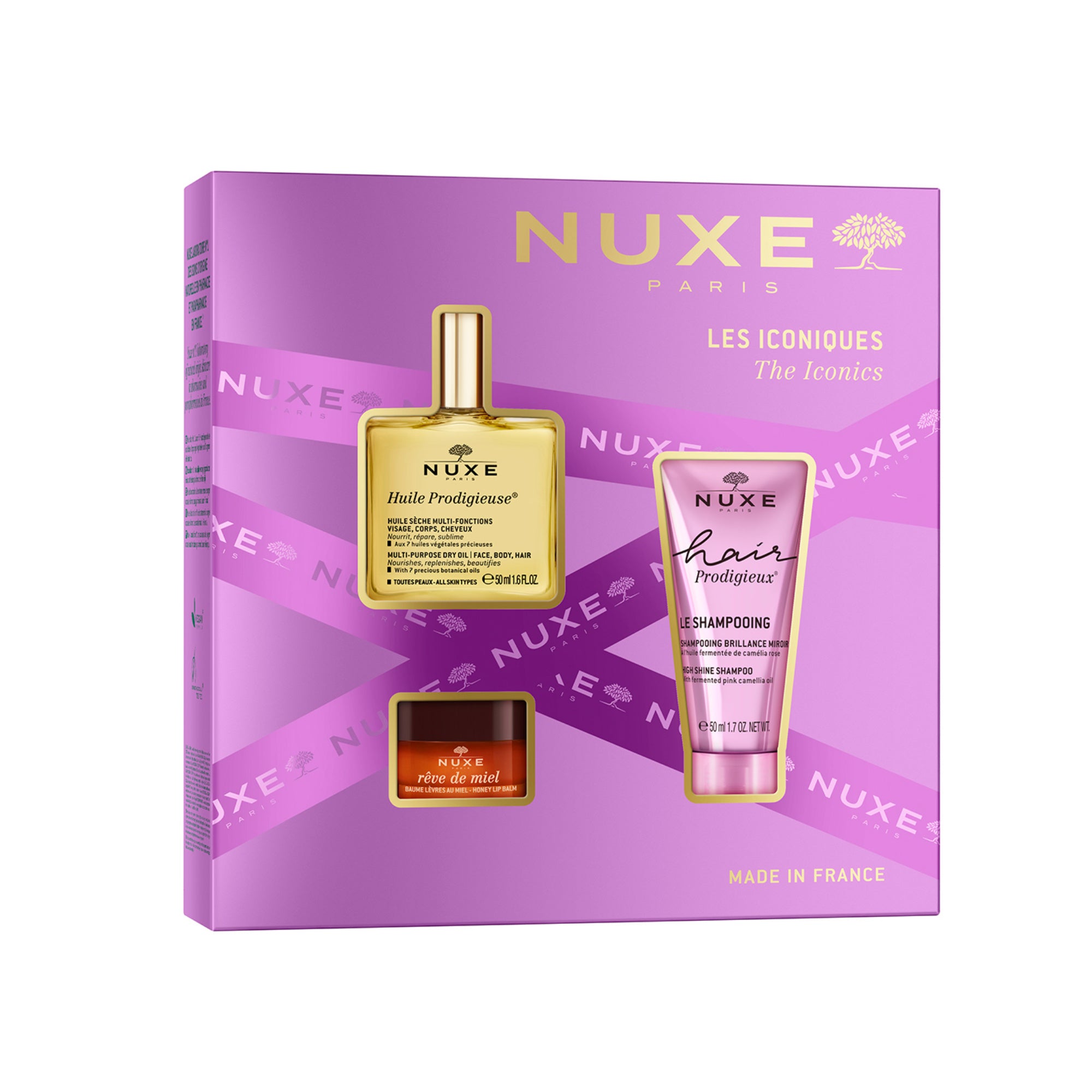 Nuxe The Iconics Giftset - Set Cosmetici con Olio e Balsamo Labbra - Image 3