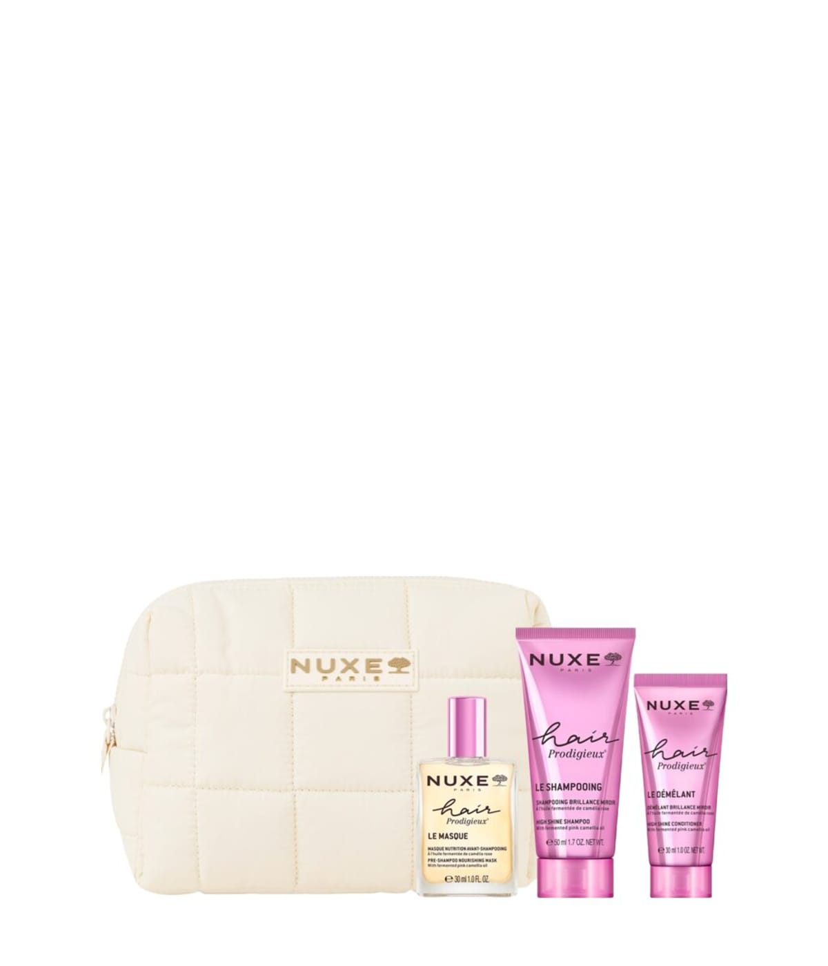 Nuxe Hair Prodigieux Set - Shampoo, Balsamo e Maschera Pre-Shampoo - Image 1