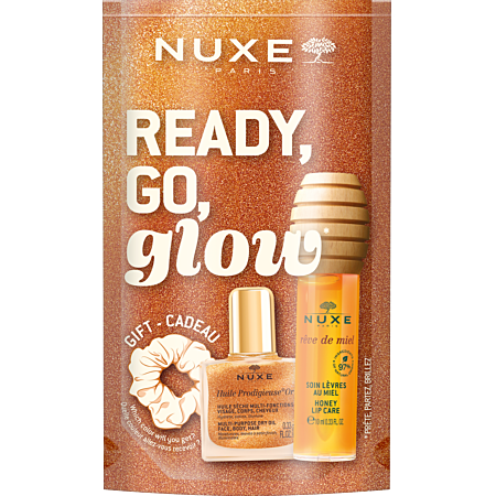 Nuxe Ready, Go, Glow Honey Set - Trattamento Labbra e Corpo - Image 2