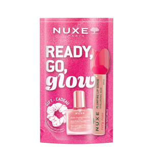 Nuxe Ready, Go, Glow Pink Set - Kit Skincare Completo