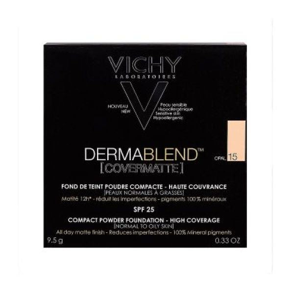 Vichy Dermablend Covermatte Compact Powder SPF25 #15 Opal - Image 2