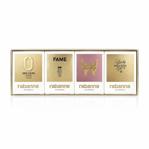Paco Rabanne Miniatures Set - Lady Million, Olympea, Fame, Million Gold