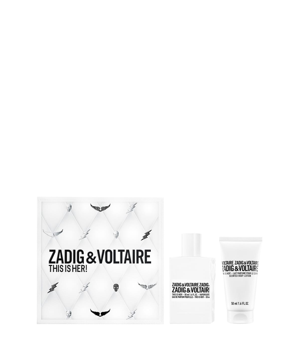 Zadig & Voltaire This Is Her! Giftset - Profumo Donna Eau de Parfum 50ml + Body Lotion 50ml - Image 1
