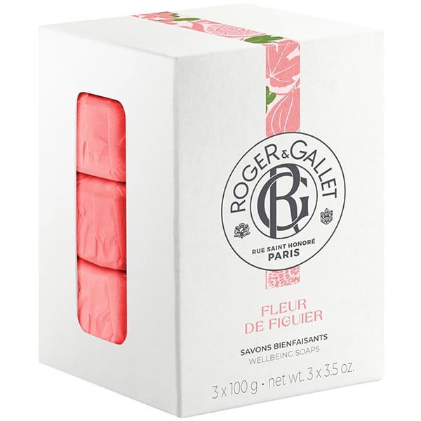 Roger & Gallet Fleur De Figuier Giftset - Set di Sapone 3x100gr - Image 3