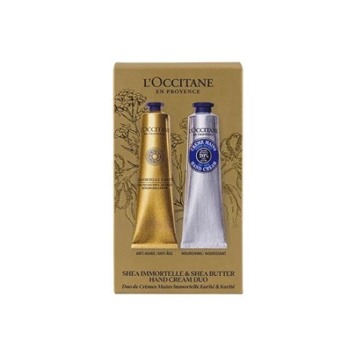 L'Occitane Hand Cream Duo Set - Crema Mani Shea Immortelle e Shea Butter - Image 1