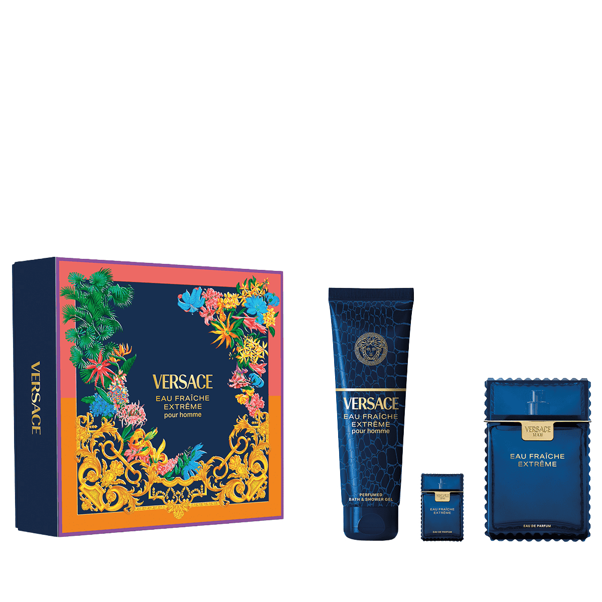 Versace Eau Fraiche Extreme Giftset - Profumo Set Donna Uomo - Image 3