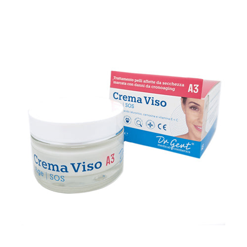 Crema Viso Age A3 Acido Ialuronico e Carnosina