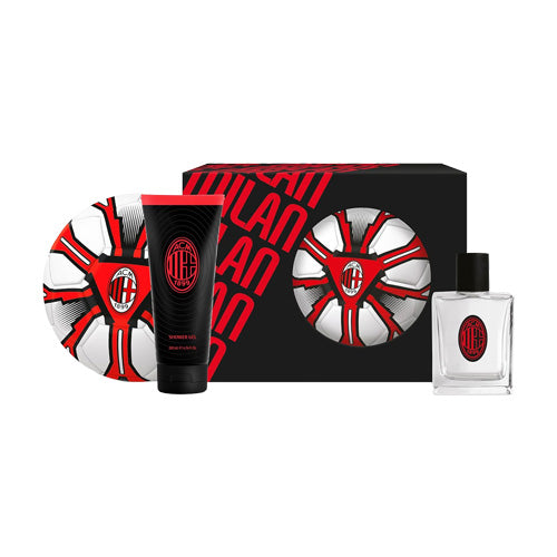 Milan Set Ufficiale Profumo + Pallone + Shower Gel