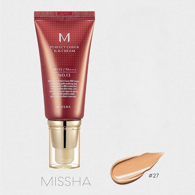 Missha Perfect Cover BB Cream SPF42 PA+++  #27 20 ml