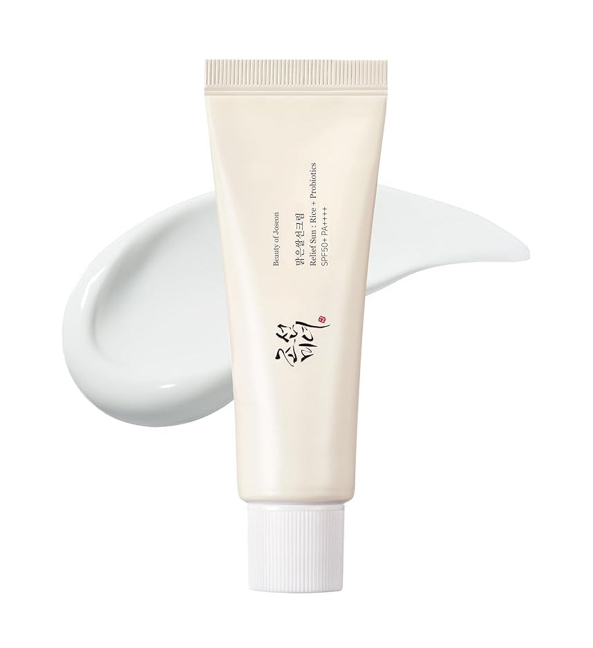 Relief Sun: Rice + Probiotics SPF50+ - Crema solare al riso e probiotici