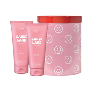 Happy Box Candy Land Confezione Regalo Gel Doccia 200ml Latte Corpo 200ml