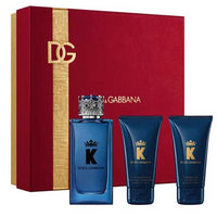 Dolce & Gabbana K Giftset - Set Profumo Uomo con Dopobarba e Shower Gel