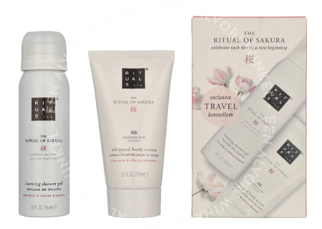Rituals Sakura Exclusive Travel Set - Kit Doccia e Corpo - Image 1