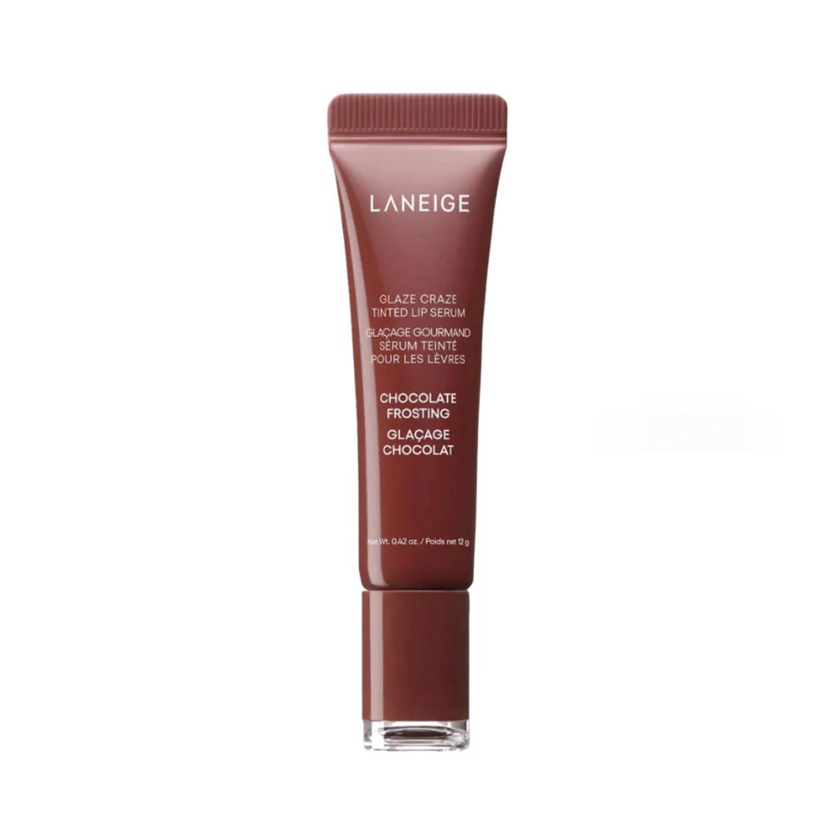 Laneige Glaze Craze Tinted Lip Serum Chocolate Frosting 12g - Image 1