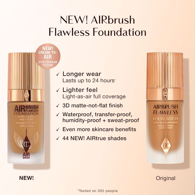 Charlotte Tilbury Airbrush Flawless Foundation #12 Warm 30ml