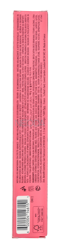 Benefit Fan Fest Mascara Volumizzante Nero Intenso - Image 2