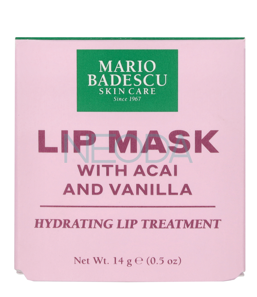Mario Badescu Lip Mask Acai & Vanilla - Maschera Labbra 14g - Image 1