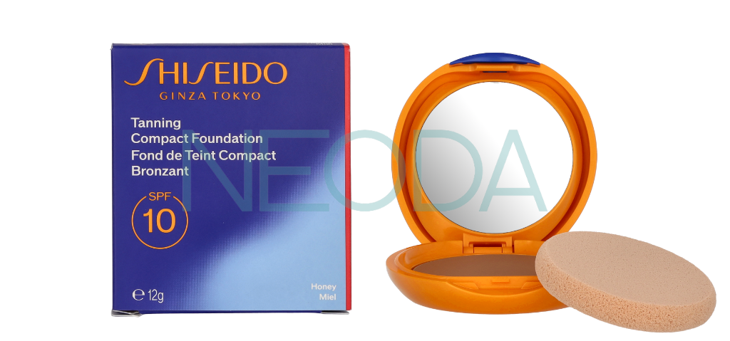 Shiseido Tanning Compact Foundation SPF10 Honey - Image 2