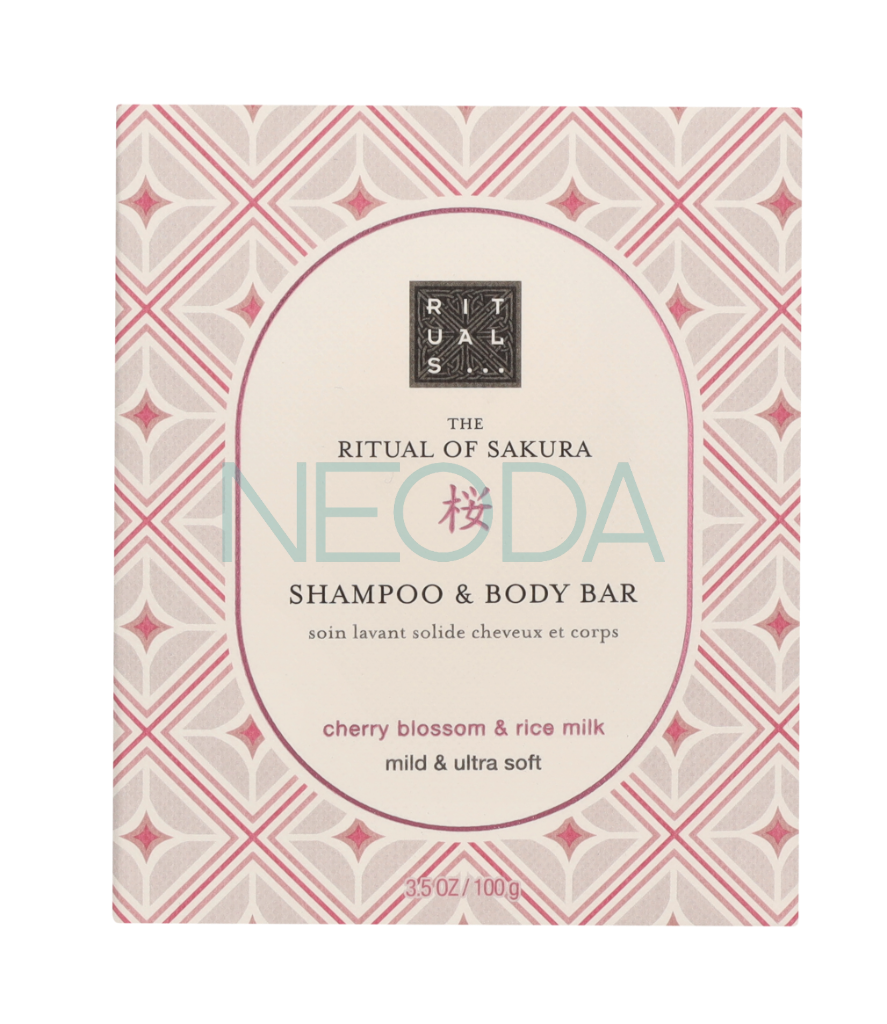 Rituals Sakura Shampoo & Body Bar - 100g - Image 1