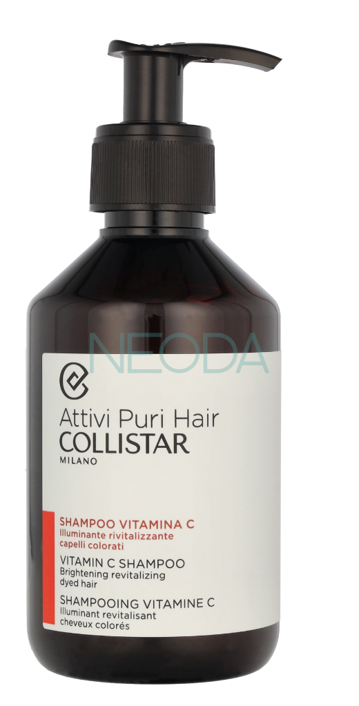 Collistar Attivi Puri Hair Vitamin C Shampoo 250ml - Image 1