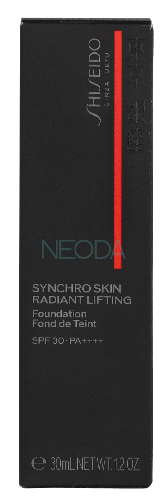 Shiseido Synchro Skin Radiant Lifting Foundation SPF30 #240 Quartz - Image 1