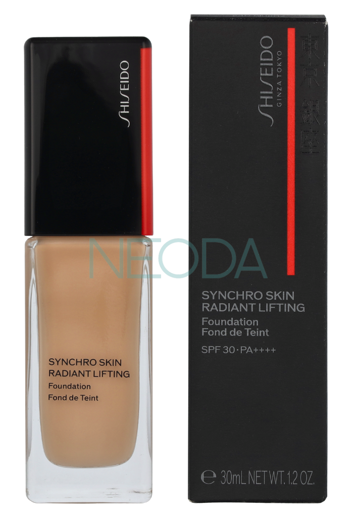 Shiseido Synchro Skin Radiant Lifting Foundation SPF30 #240 Quartz - Image 3