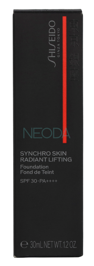 Shiseido Synchro Skin Radiant Lifting Foundation SPF30 - Image 1