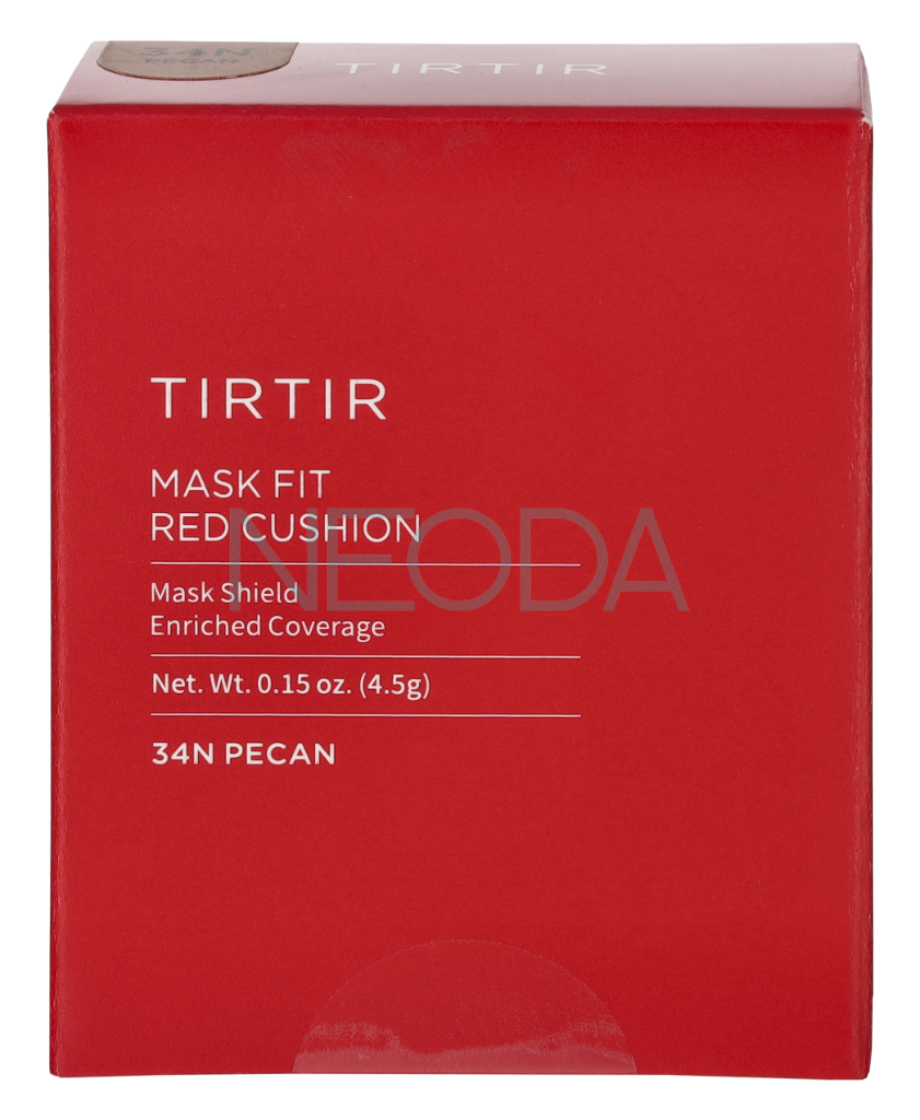 Tirtir Mask Fit Red Mini Cushion Foundation #34N Pecan 4.5g - Image 2