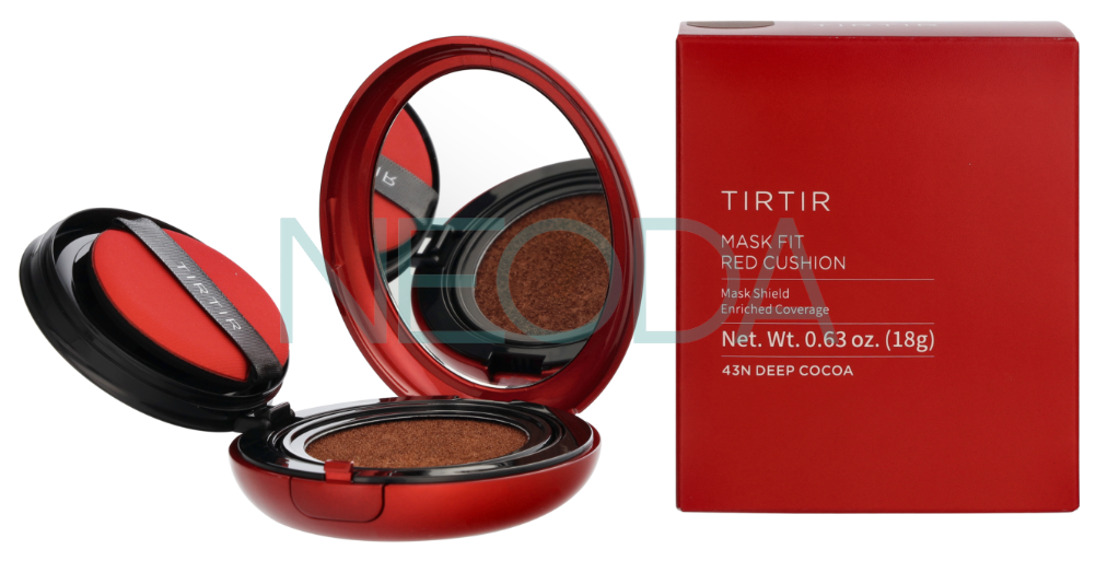 Tirtir Mask Fit Red Cushion Foundation SPF40 #43N Deep Cocoa - Image 3