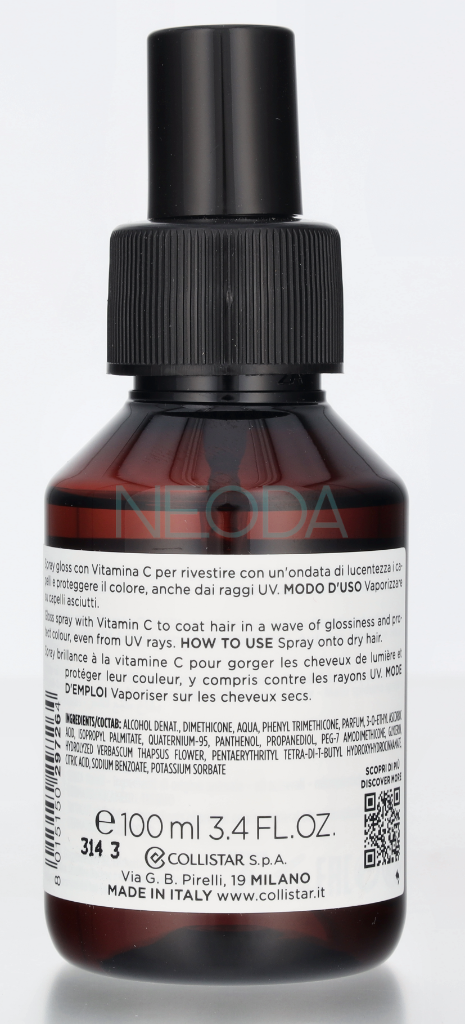 Collistar Attivi Puri Vitamin C Gloss Spray 100ml - Image 2