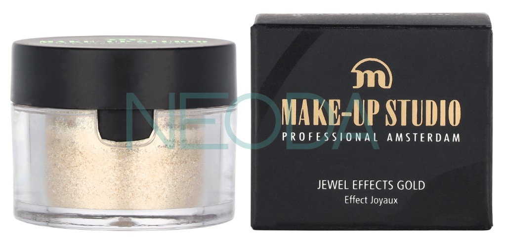 Make-Up Studio Jewel Effects Gold Glitter Eyeshadow - Image 2